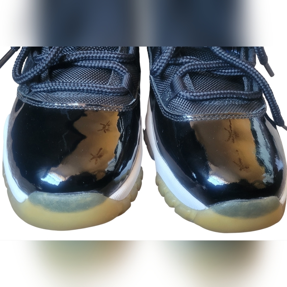 Jordan Retro11 Space Jam Black High-Top Sneakers Bascketball - Picture 4 of 12